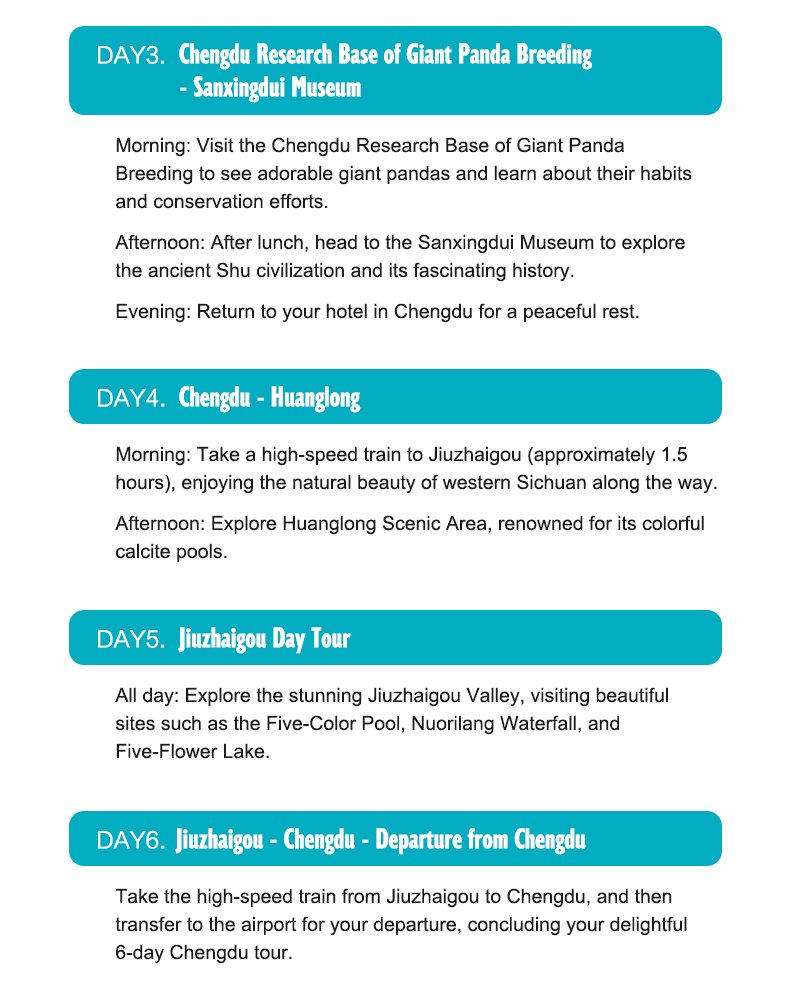 Jiuzhaigou Travel