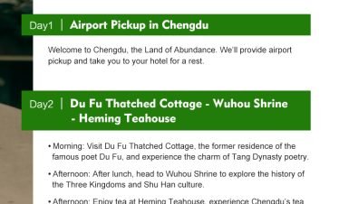 Chengdu 5 day travel