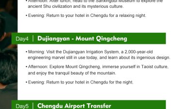 Chengdu 5 day travel
